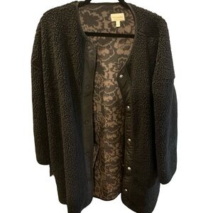 Vera Bradley Teddy Fleece Jacket  . Vera Bradley fleece coat 2xl